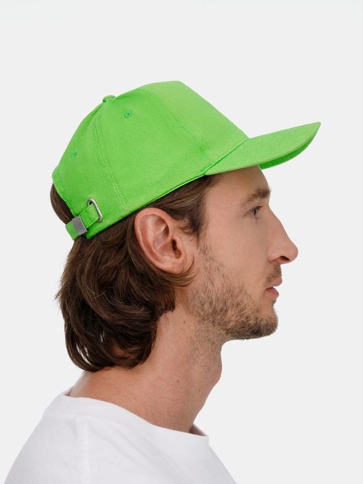 Бейсболка LONG BEACH, зеленое яблоко