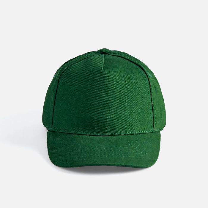 Бейсболка LONG BEACH, темно-зеленая