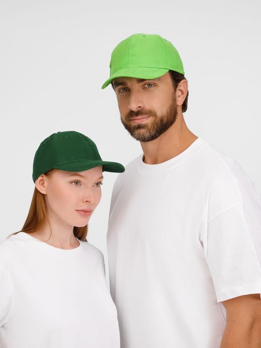 Бейсболка BUFFALO, зеленое яблоко