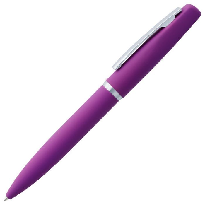 Ручка шариковая Bolt Soft Touch, фиолетовая