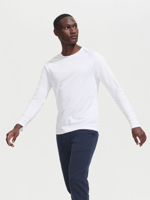 Футболка с длинным рукавом SPORTY LSL MEN, черная
