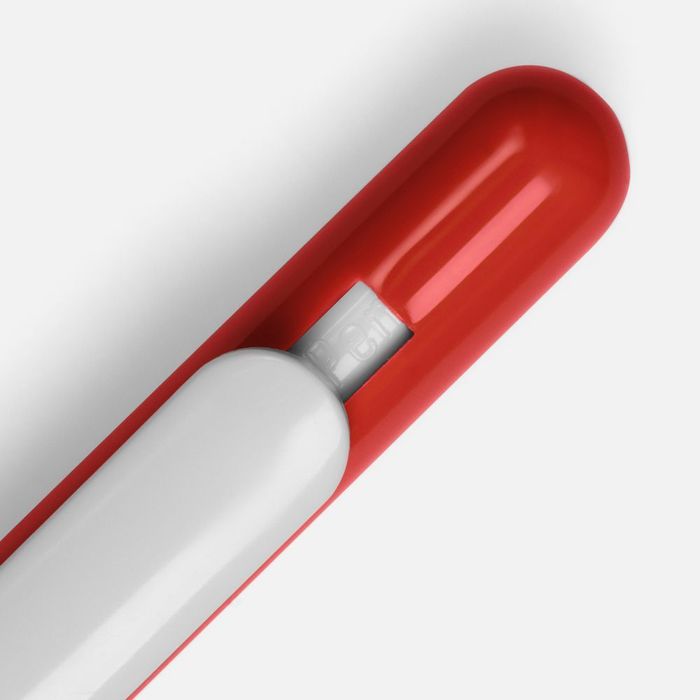 Ручка шариковая Slider, красная с белым