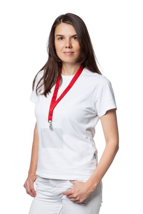 Лента для бейджа Neckband, синий