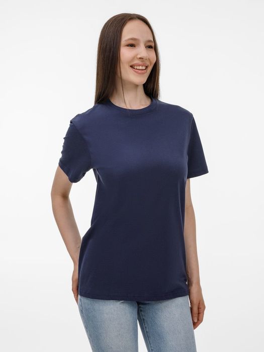 Футболка T-Bolka 180, темно-синяя