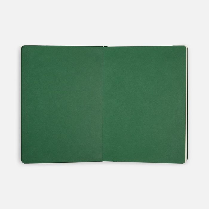 Ежедневник Shall, недатированный, зеленый