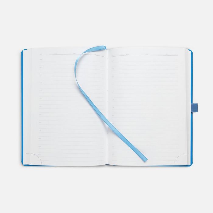 Ежедневник Favor, недатированный, голубой