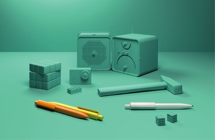 Ручка шариковая Prodir DS4 PMM-P, голубая