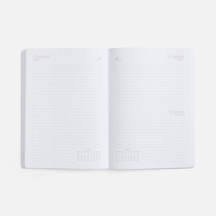 Ежедневник Flex Shall, датированный, синий