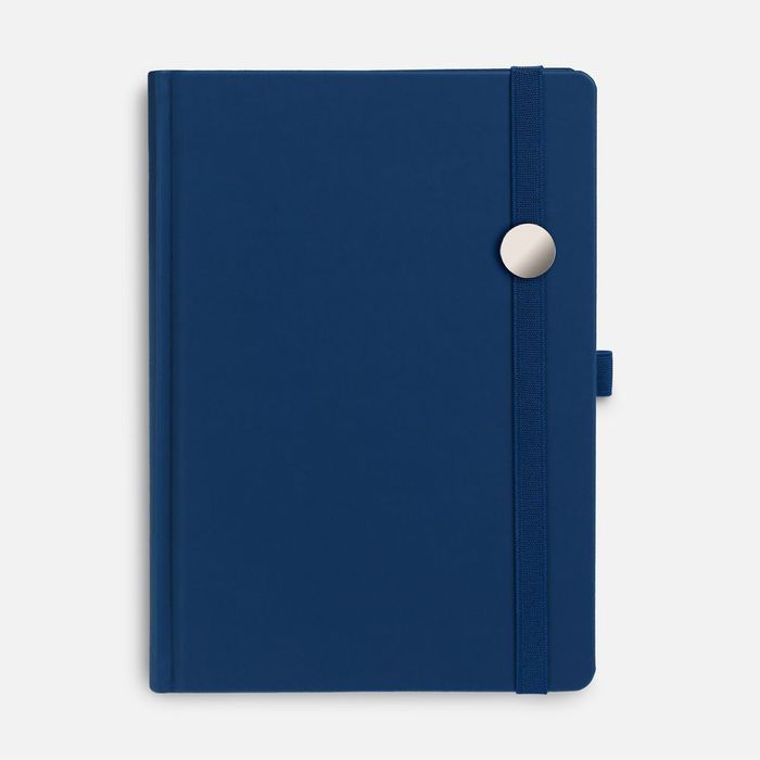 Ежедневник Favor Metal, недатированный, синий