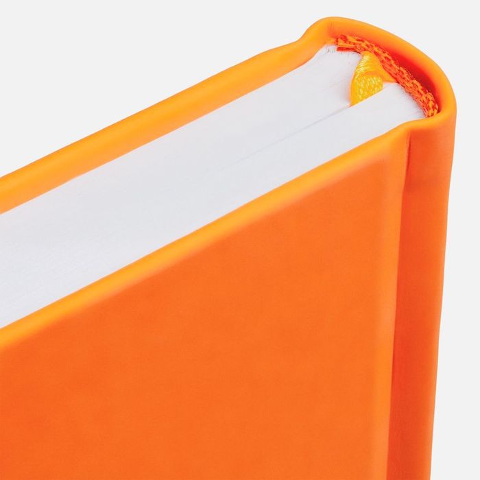 Ежедневник Favor Metal, недатированный, оранжевый