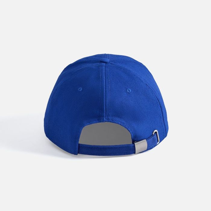 Бейсболка BUFFALO, ярко-синяя с белым