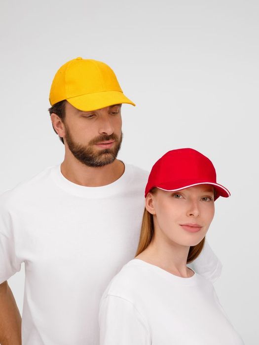 Бейсболка BUFFALO, желтая