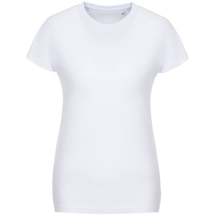 Футболка женская T-bolka Bicolor Lady, белая