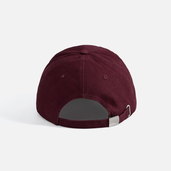 Бейсболка BUFFALO, бордовая