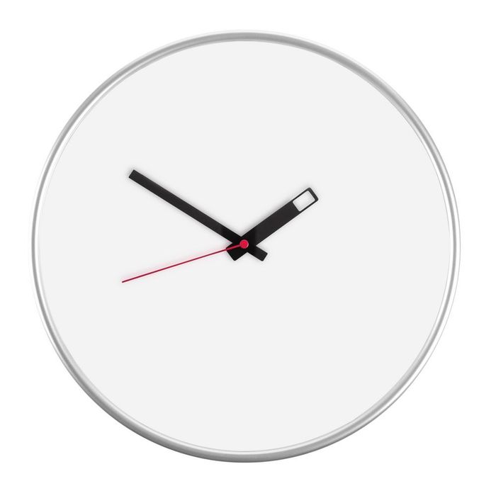 Часы настенные ChronoTop, с красной секундной стрелкой