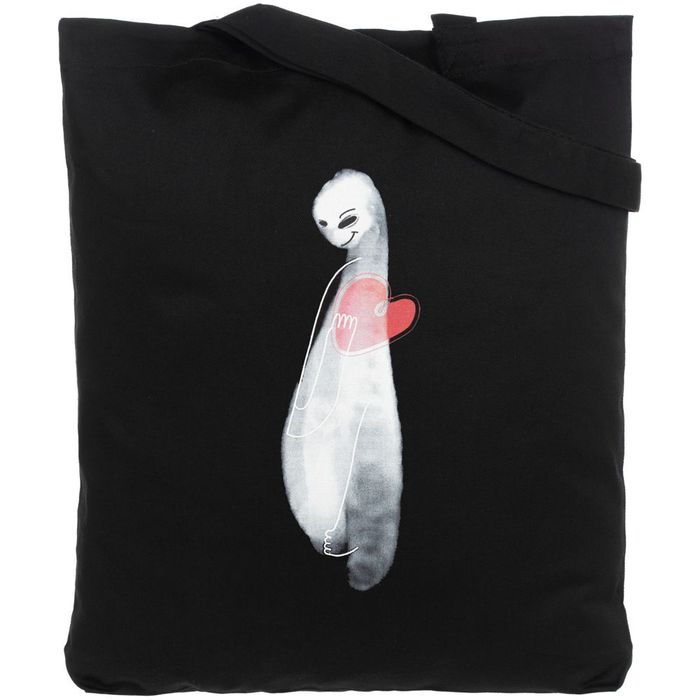 Холщовая сумка Ghost of Love, черная