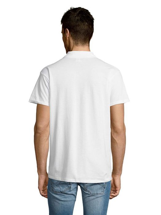 Рубашка поло мужская SUMMER 170, белая
