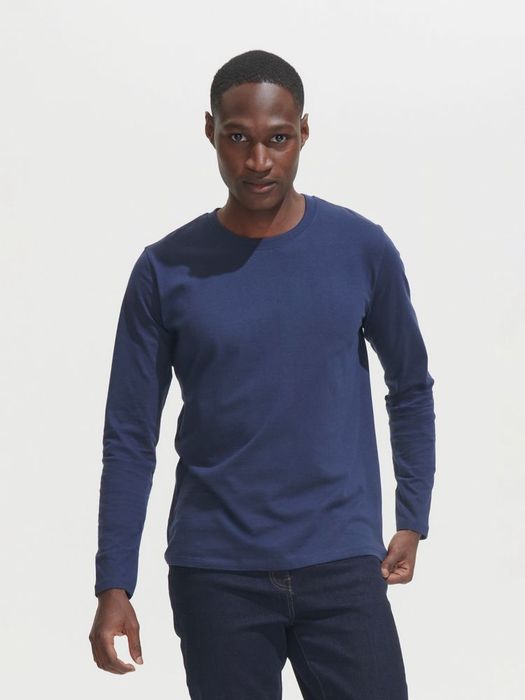 Футболка с длинным рукавом IMPERIAL LSL MEN, темно-серая (графит)