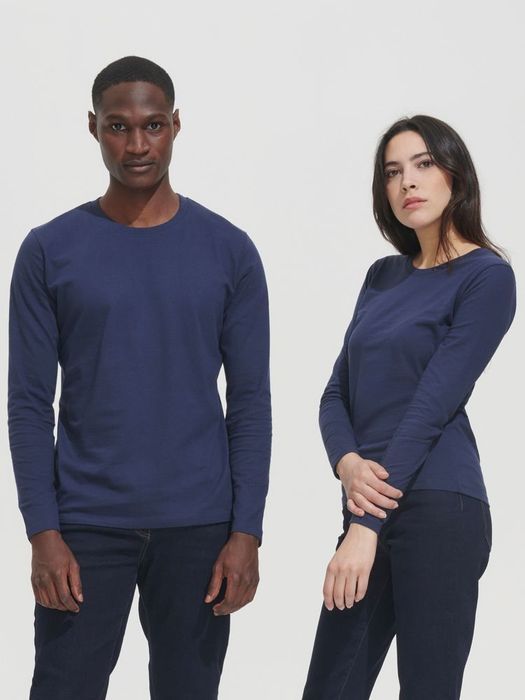 Футболка с длинным рукавом IMPERIAL LSL MEN, темно-серая (графит)