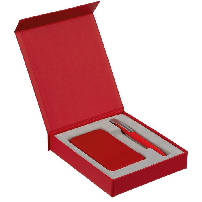 Коробка Latern для аккумулятора 5000 мАч и ручки, красная