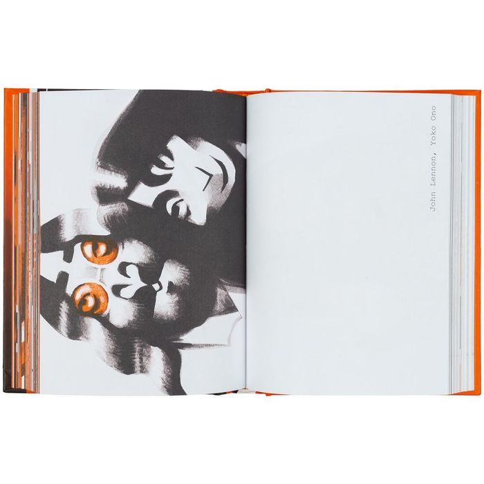 Набор «Меламед. John Lennon, Yoko Ono»: книга «111 портретов музыкантов» и футболка, белая