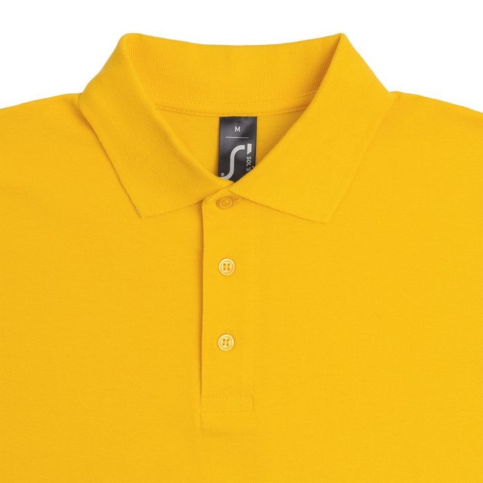 Рубашка поло мужская SUMMER 170, желтая
