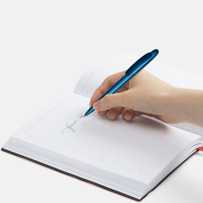 Ручка шариковая Moor Silver, синяя