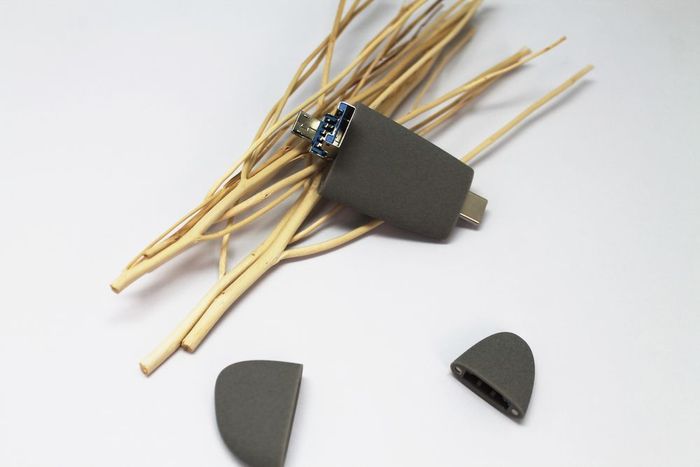 Флешка Pebble universal, USB 3.0, черная, 32 Гб