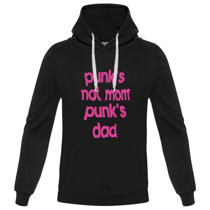Толстовка «Punk's not mom punk's dad», черная