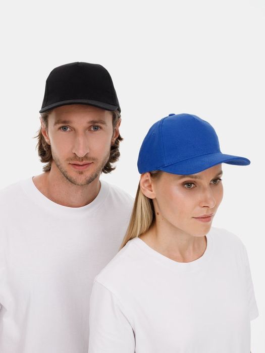 Бейсболка LONG BEACH, ярко-синяя
