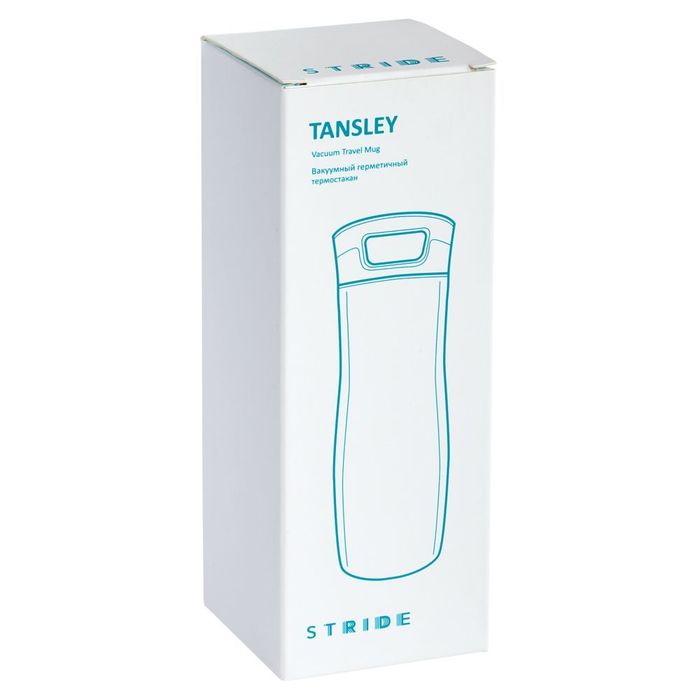 Термостакан Tansley, герметичный, вакуумный, серебристый