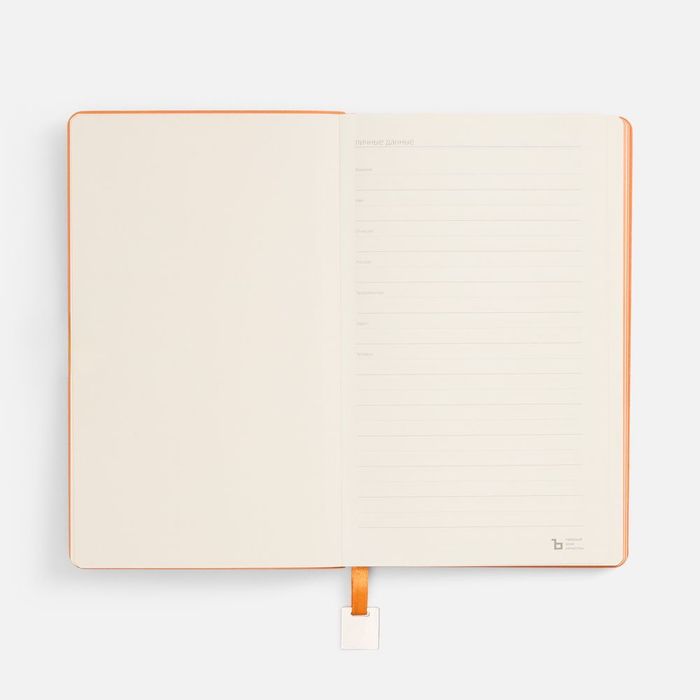 Ежедневник Shall Light, недатированный, оранжевый
