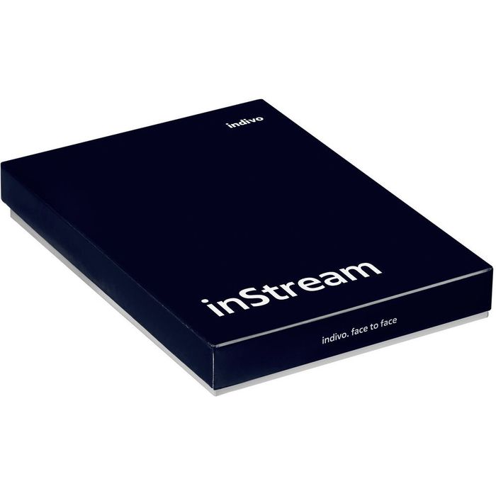 Обложка для паспорта inStream, черная