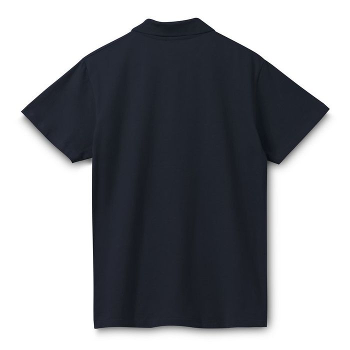 Рубашка поло мужская SPRING 210 темно-синяя (navy)