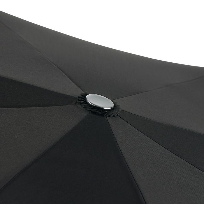 Зонт складной Steel, черный