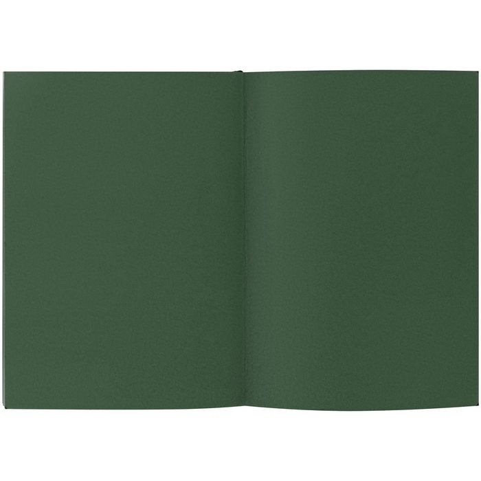 Ежедневник Flat, недатированный, зеленый
