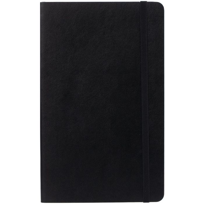 Записная книжка Moleskine Classic Large, в линейку, черная