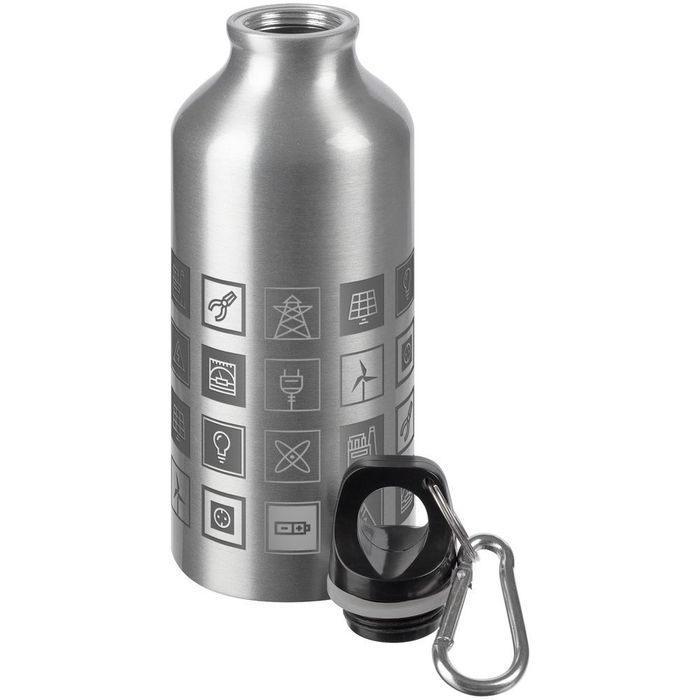 Бутылка для спорта «Industry. Энергетика», серебристая
