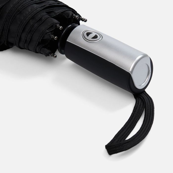 Зонт складной Fiber, черный