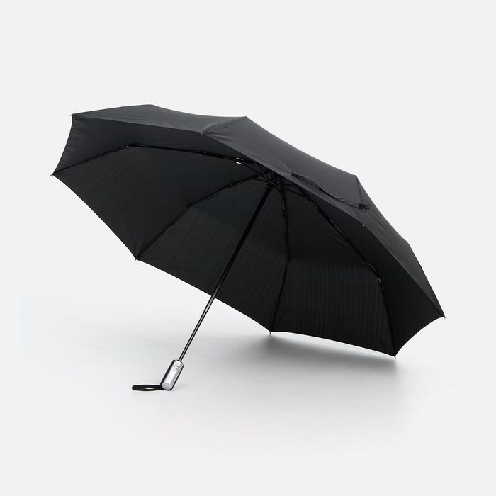 Зонт складной Fiber, черный