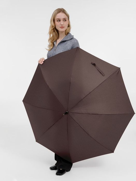 Зонт-трость Classic, коричневый