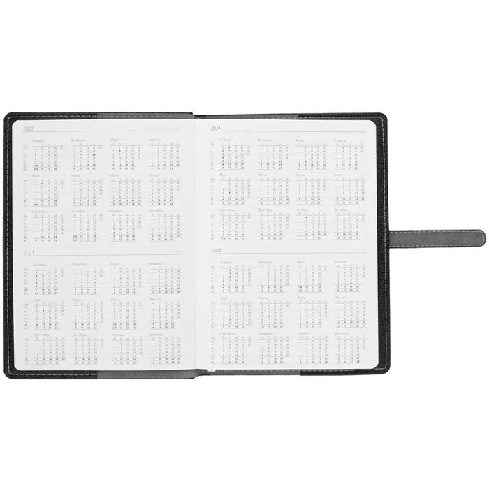Ежедневник Cortex, датированный, серый