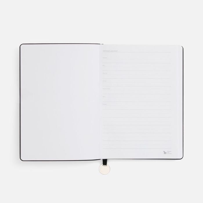 Ежедневник Lafite, недатированный, черный