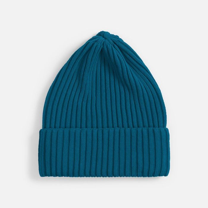 Шапка Yong, темно-синяя (лазурная)