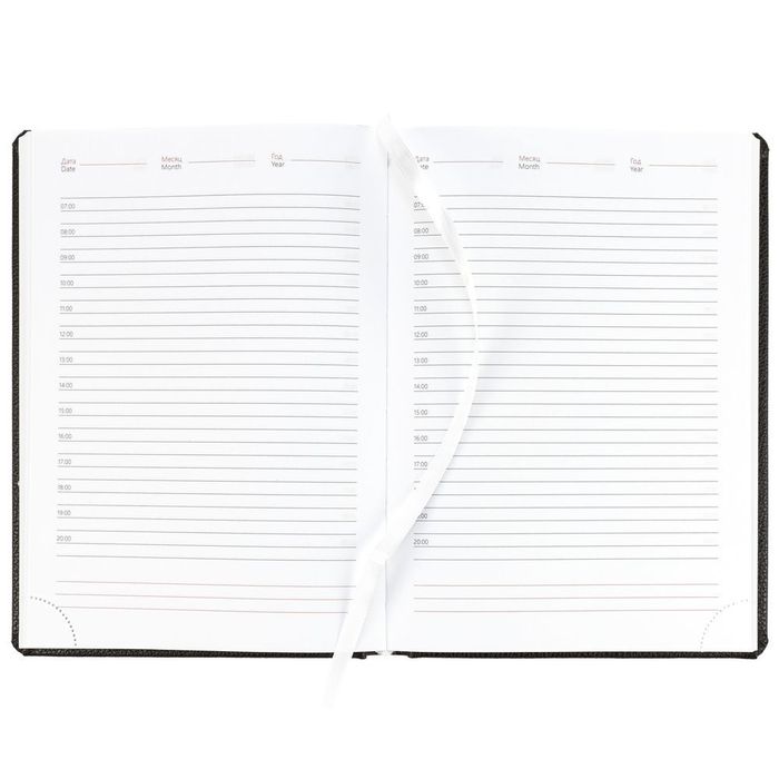 Ежедневник Sagrin, недатированный, черный