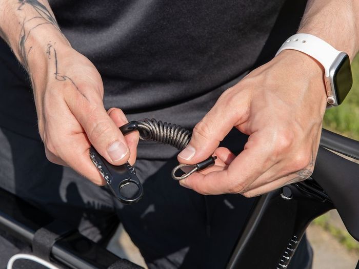 Кодовый замок для велосипеда Velock, черный