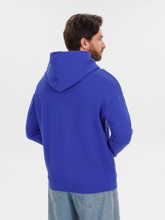 Худи оверсайз унисекс Outshine, ярко-синее