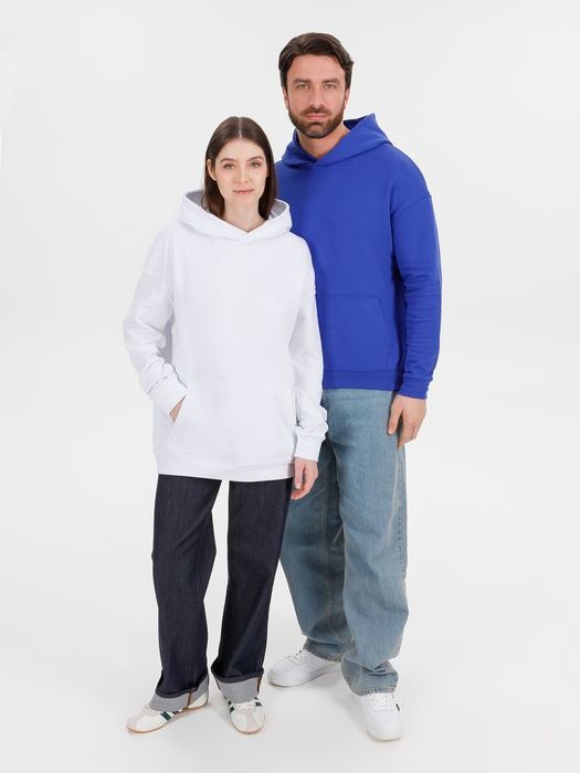 Худи оверсайз унисекс Outshine, ярко-синее