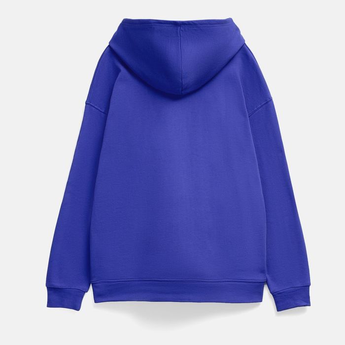Худи оверсайз унисекс Outshine, ярко-синее