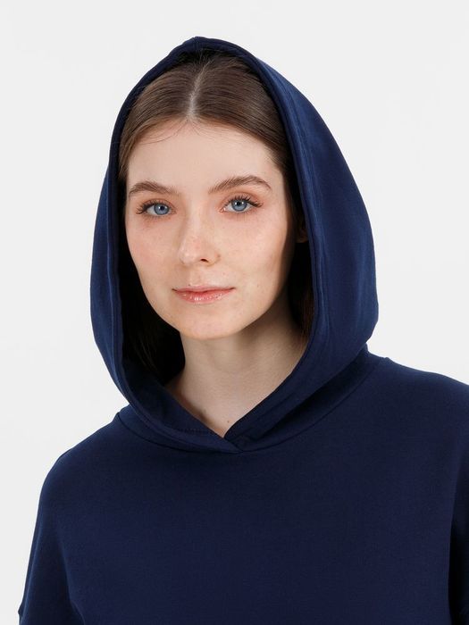 Худи оверсайз унисекс Outshine, темно-синее